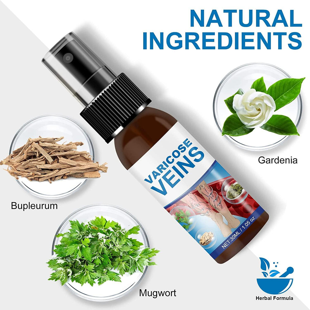 🌿Varicose Veins ✨¡Clínicamente probado para eliminar las venas varicosas✅