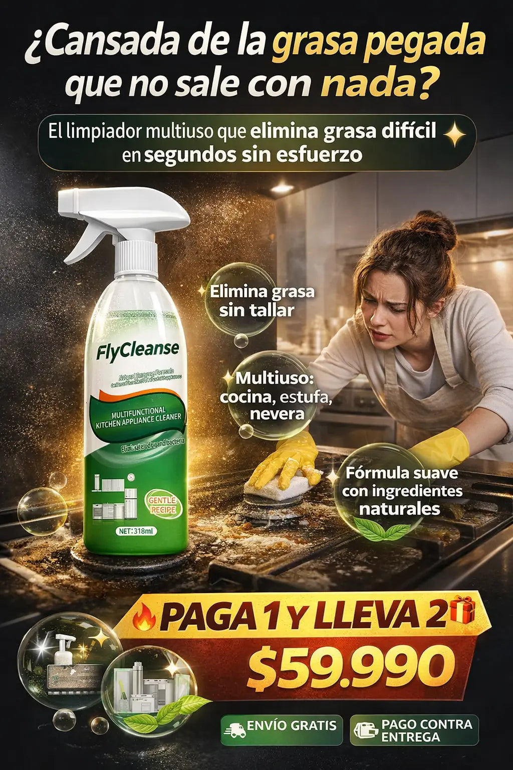 ✅¡FlyCleanse Limpieza Profunda En Segundos!✨
