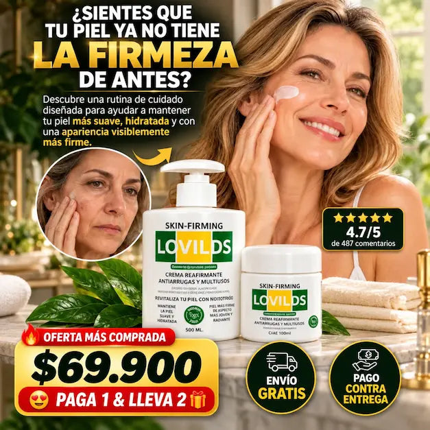 ✨LOVILDS 🌿Piel Más Firme y Sin Arrugas💛