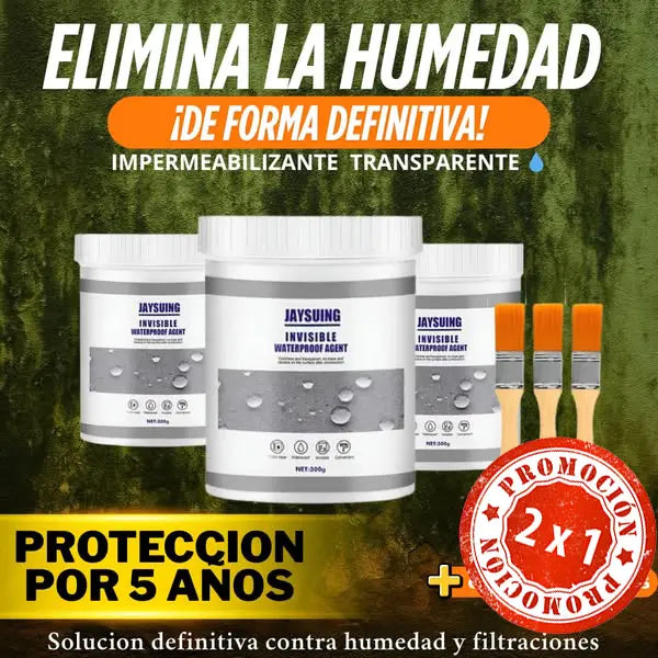 💧Sellador Invisible 🏡¡Impermeabiliza TODO en 10 minutos!!!